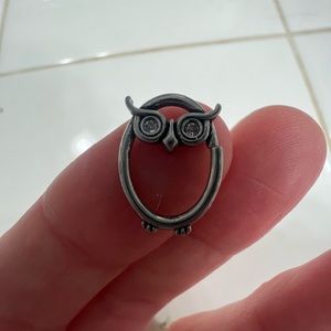 Owl ear hoop